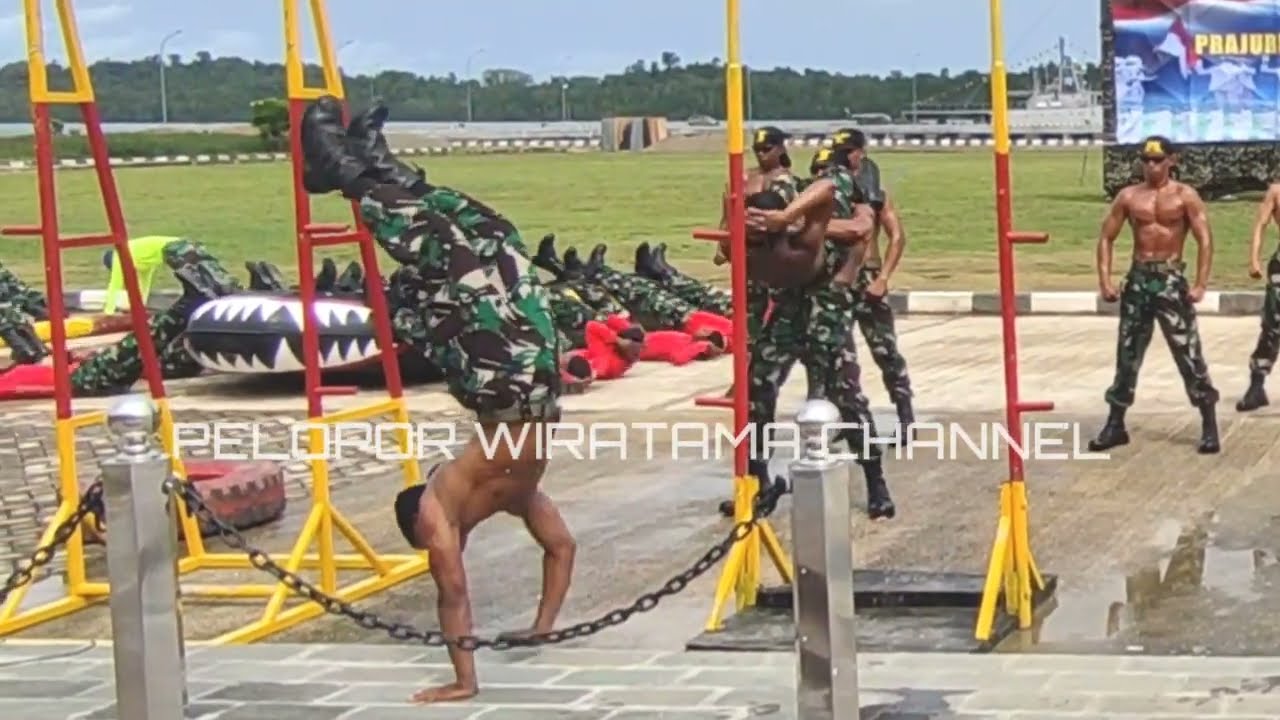 Keren... Sparko Satdik 3 Kodiklatal (TNI AL Sorong)