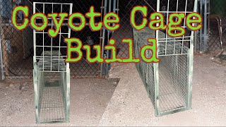How to build a Coyote Cage Trap. Attempt #1.