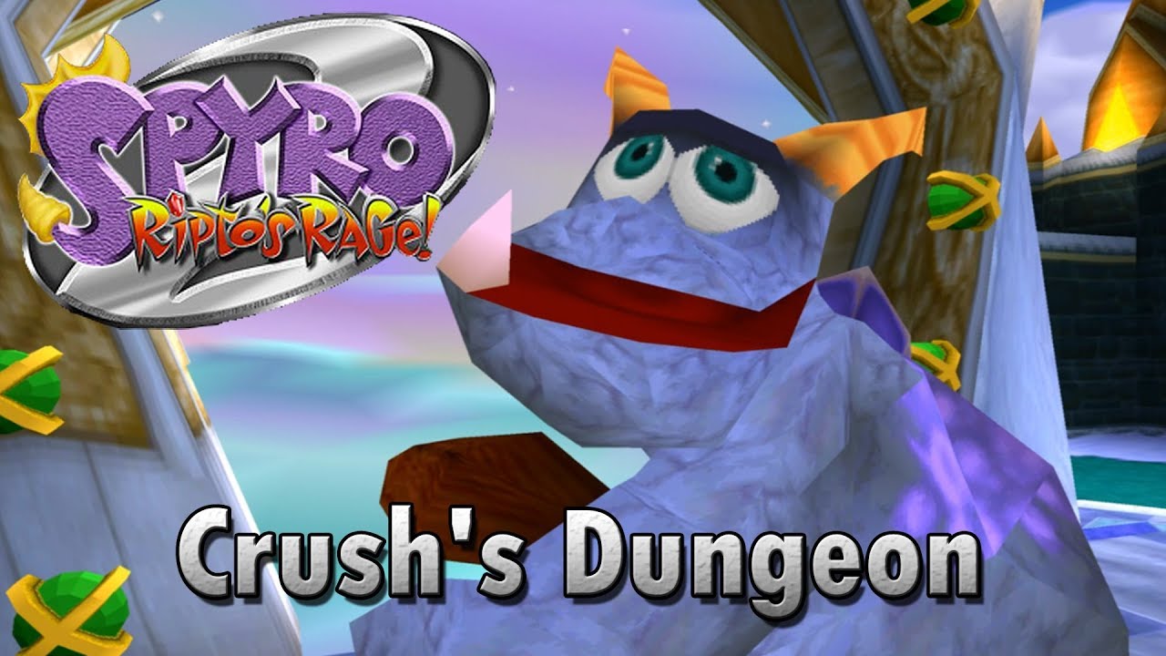 Spyro 2: Ripto's Rage! - Crush's Dungeon - YouTube