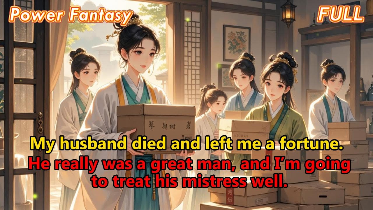 My husband died and left me a fortune. He's so great, and I’m going to treat his mistress well.