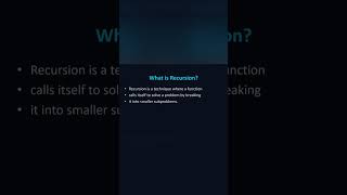 Day - 8 (Basic Recursion (Factorial )) #coding #programming