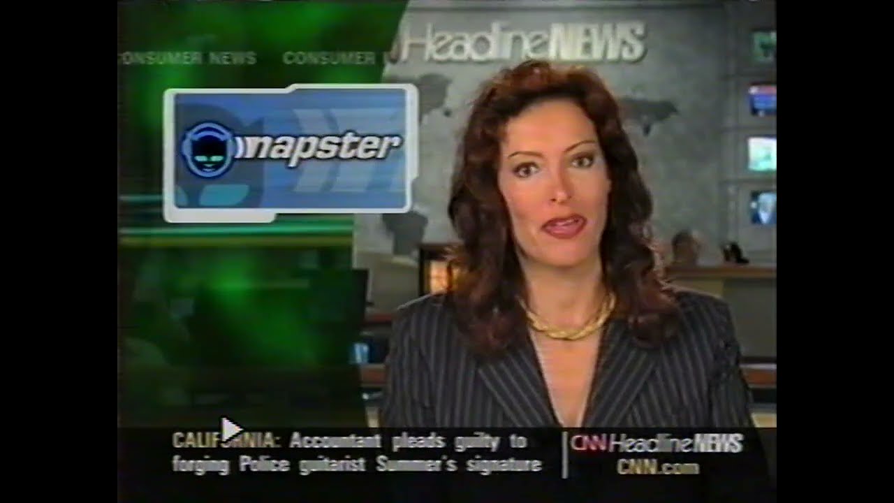 Metallica on CNN about Napster 60FPS
