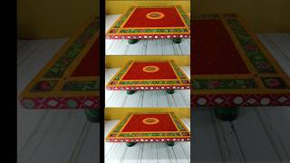 Purane Plywood Se Banaye Pooja K Liye Chowki Diy Chowki