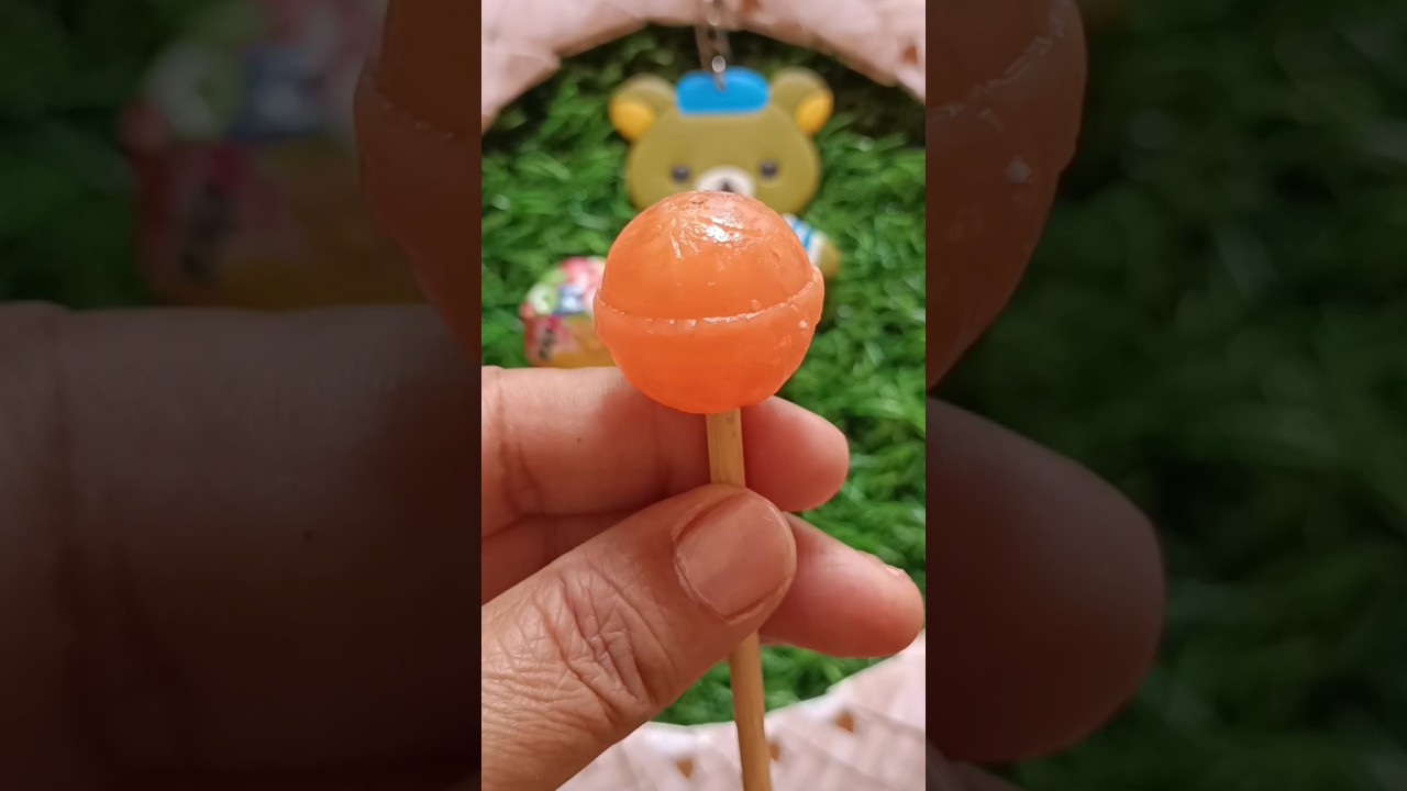 BELL POPZ ORANGE lollipop 