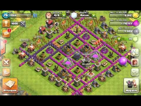 Tuto coc: Comment gagnez beaucoup d elixir noir - YouTube