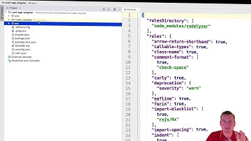 Angular7+ using REST API 2018 | S5P5 | First run and Folders