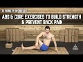 15 Minute Workout | Abs & Core Exercises to Build Strength & Prevent Back Pain