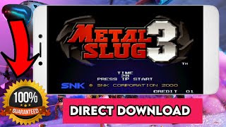[Direct Link] Download Metal Slug 3 for android || Download Metal Slug Android Offline screenshot 3