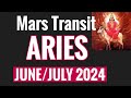 Mars Transit ARIES: RENEWED STRENGTH AND PURPOSE! June 2nd - July 12th 2024