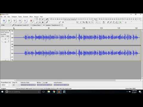 remove hiss from audio