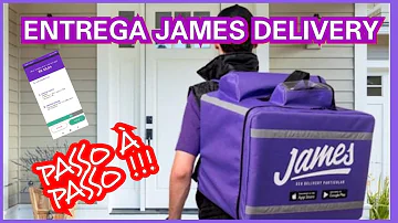 Quanto ganha um entregador James delivery?