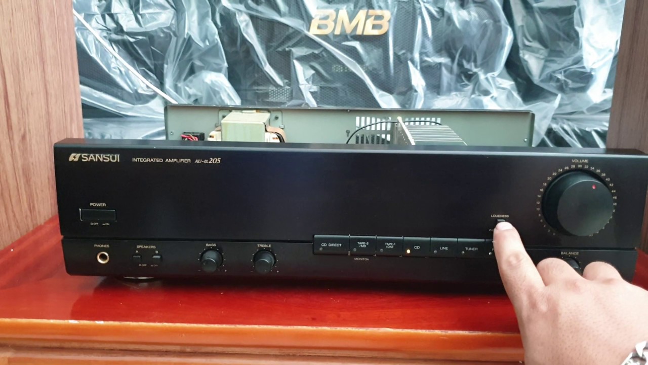 Thanh lý ampli SANSUI alpha 205 giá 1 triệu 8 || 0392861825 - YouTube