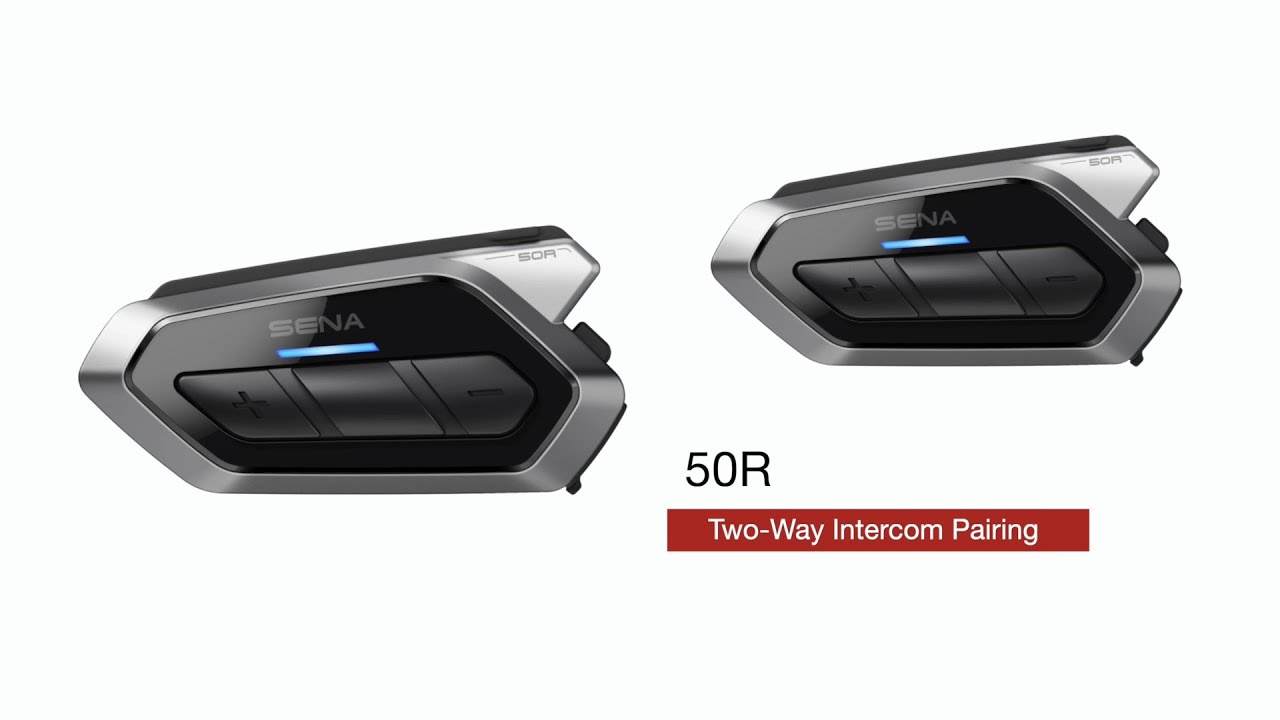 SENA 50R ペア　インカム 50R - Two-Way Intercom Pairing - YouTube