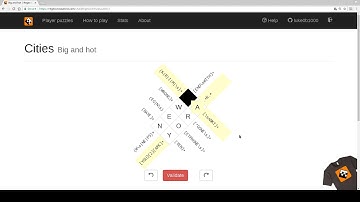Regex Crossword - Cities