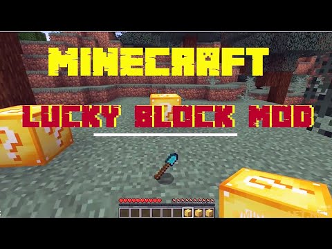 How to install and play Lucky Block Mod 1.16.3 ? 