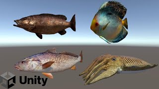 Janpec Underwater Animal Pack In Unity Part 8