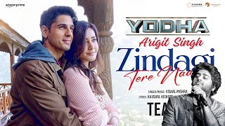 YODHA : Zindagi Tere Naam (AI Cover) | Arijit Singh | Sidharth Malhotra