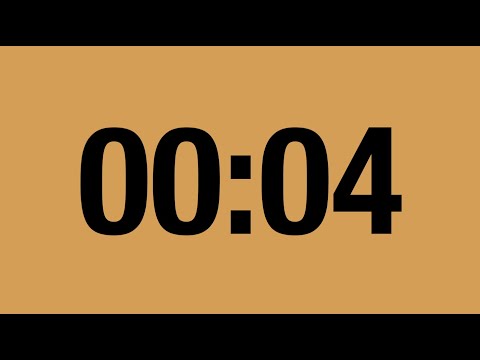 4 Seconds Countdown Timer - Four Seconds Counter