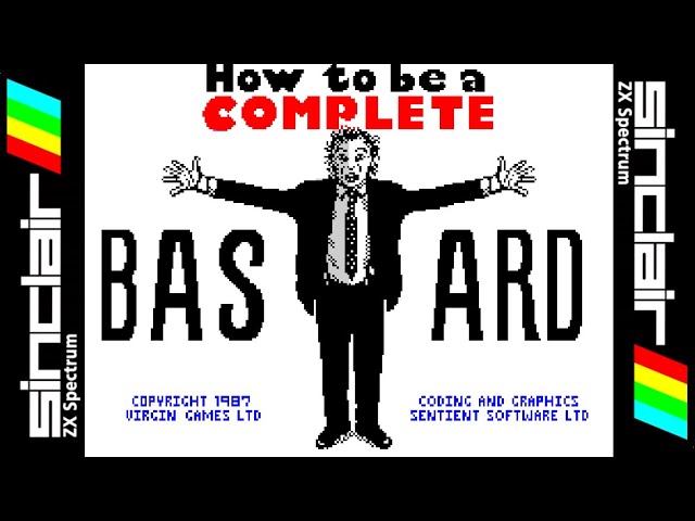 HOW TO BE A COMPLETE BASTARD (1987) Walkthrough, ZX Spectrum - YouTube
