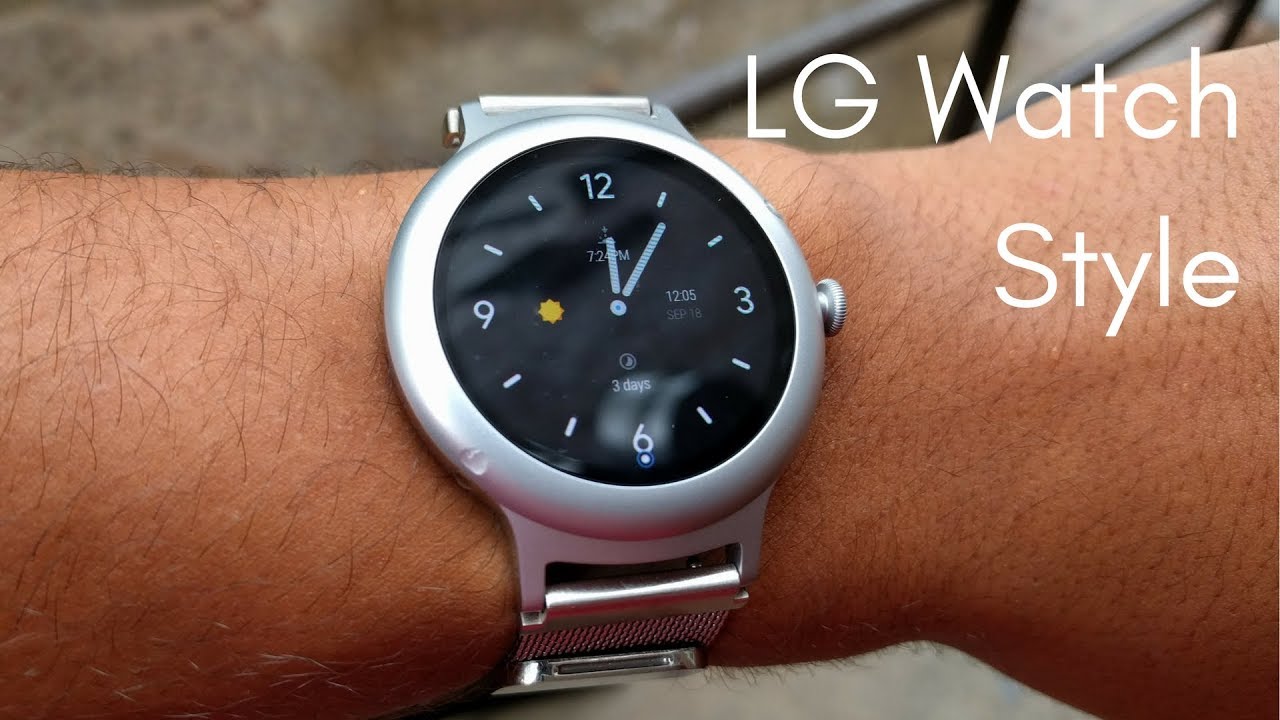 thin android smartwatch