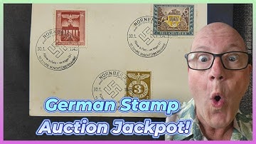 German Stamp Auction Jackpot! You Won