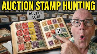 German Stamp Auction Jackpot! You Won't Believe What I Found!