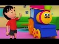 บ๊อบรถไฟ จอห์นนี่ จอห์นนี่ ใช่ ปาปา | เด็กคล้องจอง | 3D Kids Songs | Bob Train Johny Johny Yes Papa