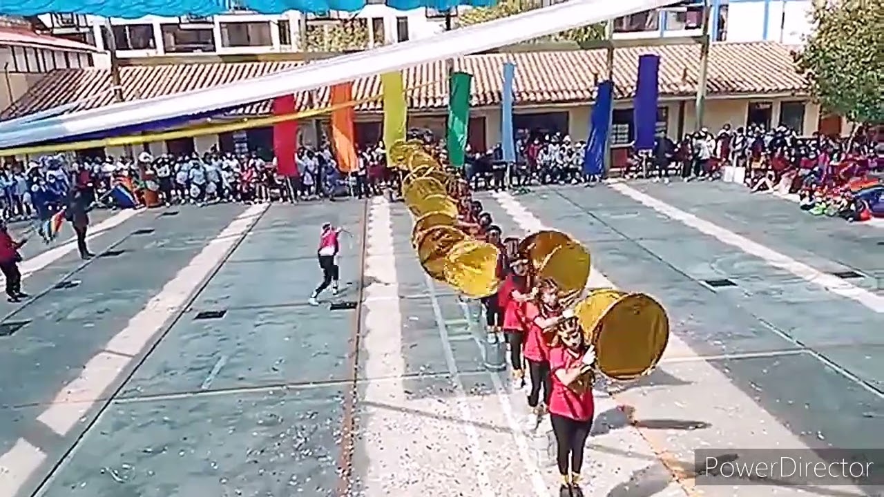 DRILL COLEGIO COMERCIO 41 5to D PROMOCON 2022 GANADORAS DEL CONCURSO DE DRILLES CUSCO