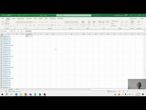 Βίντεο: Πώς μπορώ να στείλω πολλά μηνύματα ηλεκτρονικού ταχυδρομείου από το Excel;