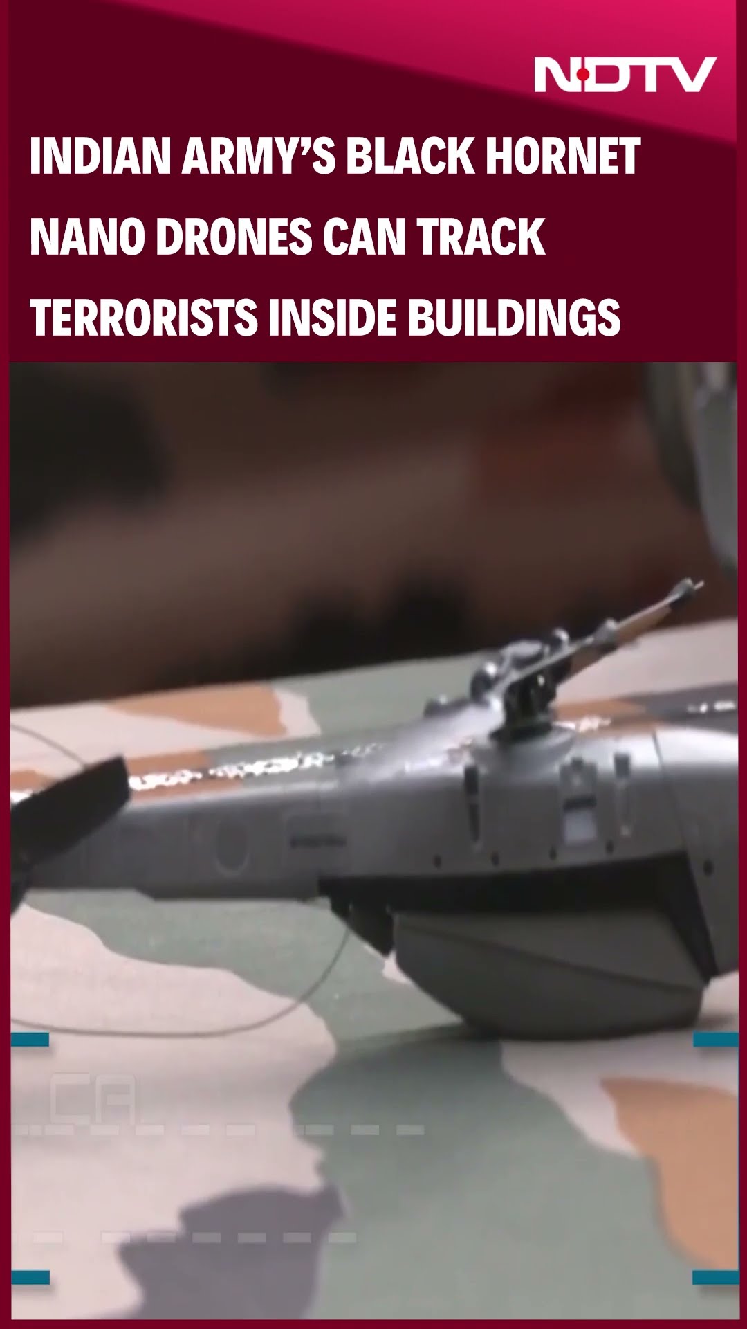 Indian Army's Black Hornet Nano Drones: Silent Yet Powerful Tool Against Terrorism