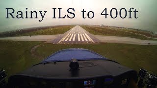 Full IFR Flight - ILS to 400ft, Rain, Solid IMC screenshot 4