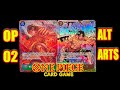 OP02 All Alternate Art Showcased - Paramount War One Piece Card Game