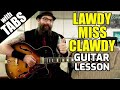 Lawdy Miss Clawdy - Guitar Lesson w/tabs (Elvis Presley)