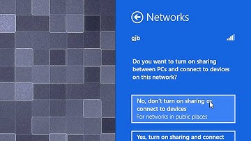 Windows 8   How to Connect to a Wireless Network