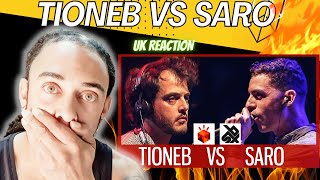 WOW!!! TIONEB vs SARO | Grand Beatbox LOOPSTATION Battle 2017 | FINAL [UK REACTION]