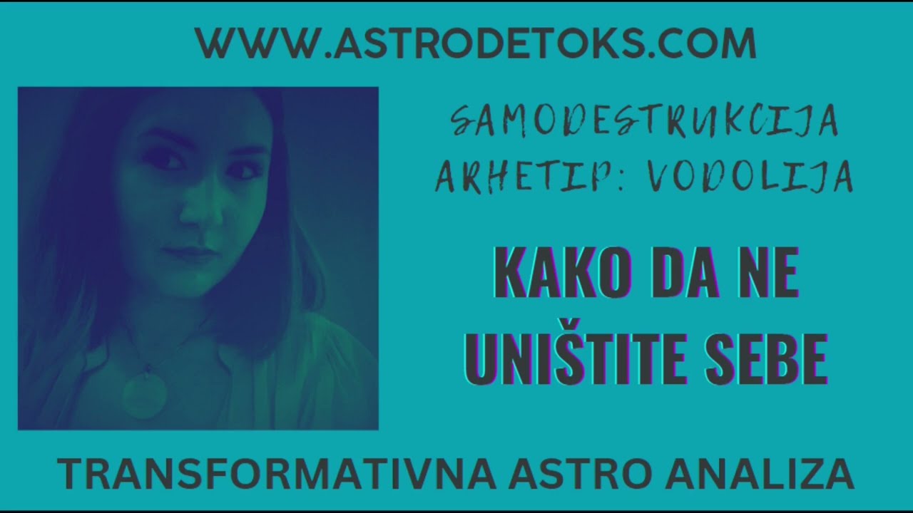 Vodolija & Pluton u Vodoliji ~ kako da ne uništite sebe? samodestrukcija