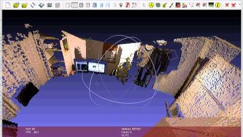 Kinect room reconstruction