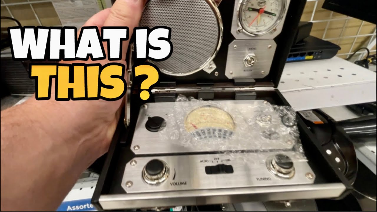 Never Seen before At a Thrift Store Vintage Electronics Hunt