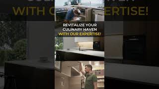 Revitalize your kitchen with our expert design and craftsmanship! 🌟 #shorts