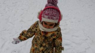 Cute Babies Playing in the Snow First Time Compilation