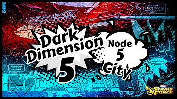 DD5 Node 5 City Final Attack and Node 6 First Look - Marvel Strike Force - MSF