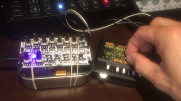 Rakit Baby 8,  Korg Monotron Delay, Korg MS2000R, and Digitakt Short Jam