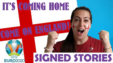 Three Lions - Football's Coming Home BSL - Baddiel & Skinner & Lightning Seeds - Come on England