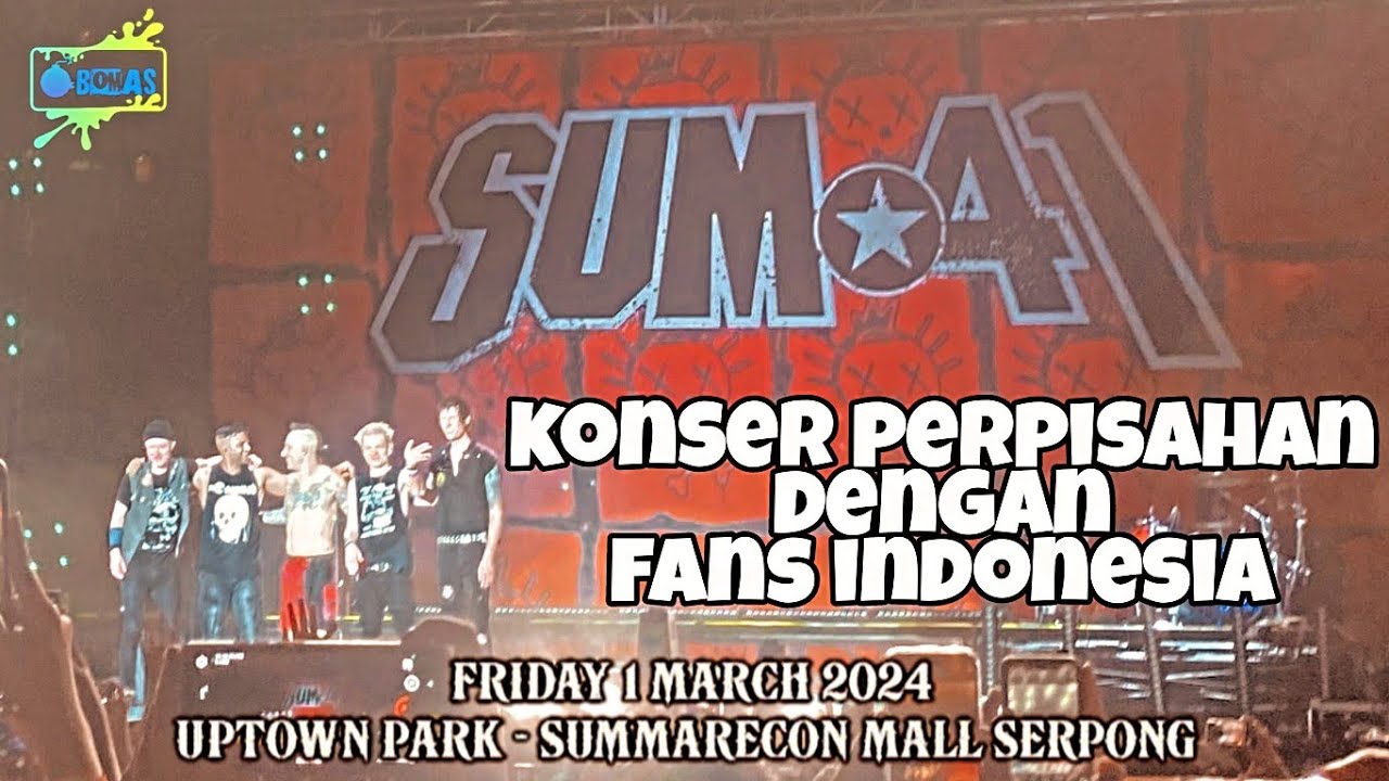 SUM 41 - Final Tour Live at Jakarta Indonesia (Concert Summary) Uptown ...