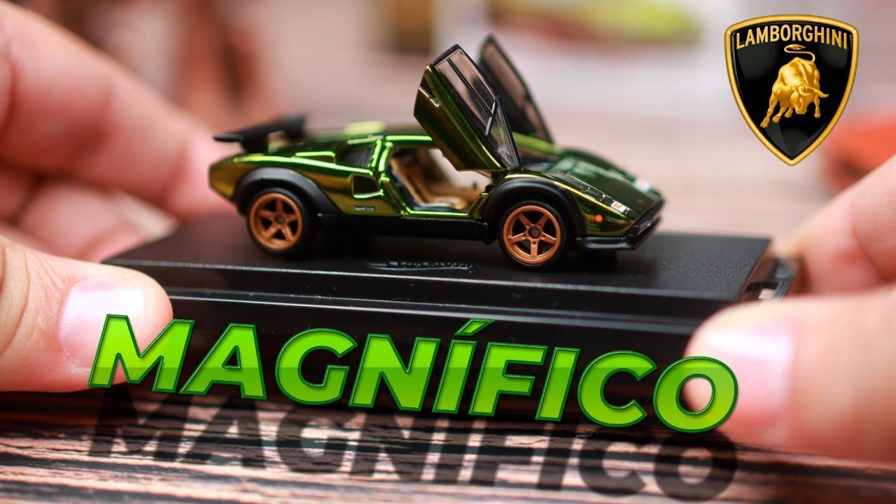 The new and magnificent Hot Wheels RLC Lamborghini Countach LP 500