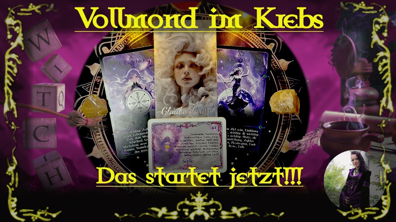 ⛥Dein Boost zum Vollmond im Krebs!!!⛥