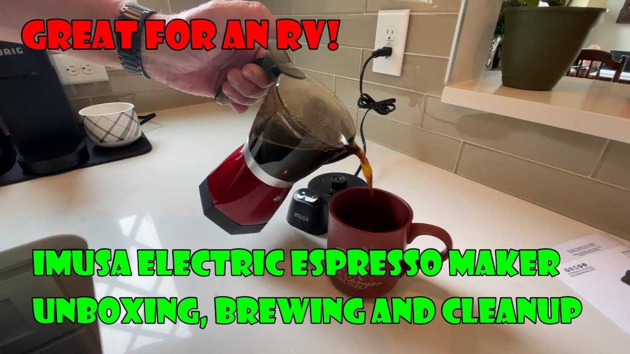 Imusa Electric Espresso Maker - Great for an RV - An electric Moka