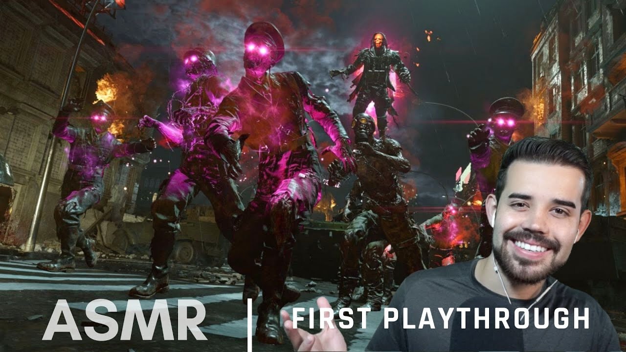 ASMR GAMING COLD WAR ZOMBIES - MAUER DER TOTEN DLC 3 FIRST GAMEPLAY