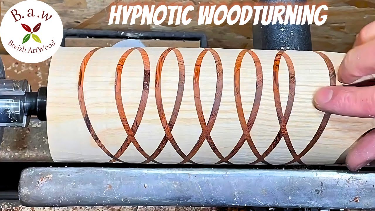 DETAILS that make all the DIFFERENCE- HYPNOTIC  woodturning 😳