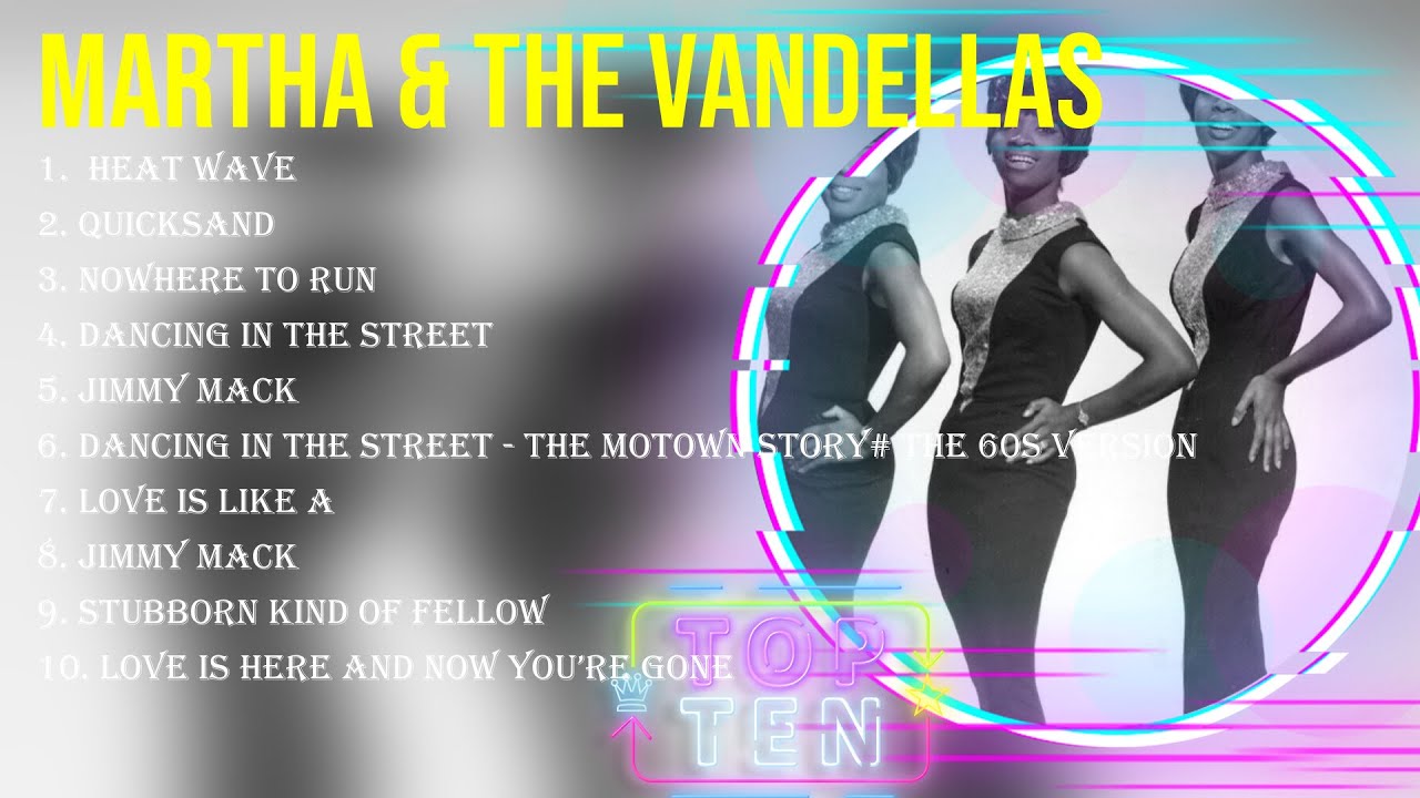 Top 10 songs Martha & The Vandellas 2024 ~ Best Martha & The Vandellas playlist 2024